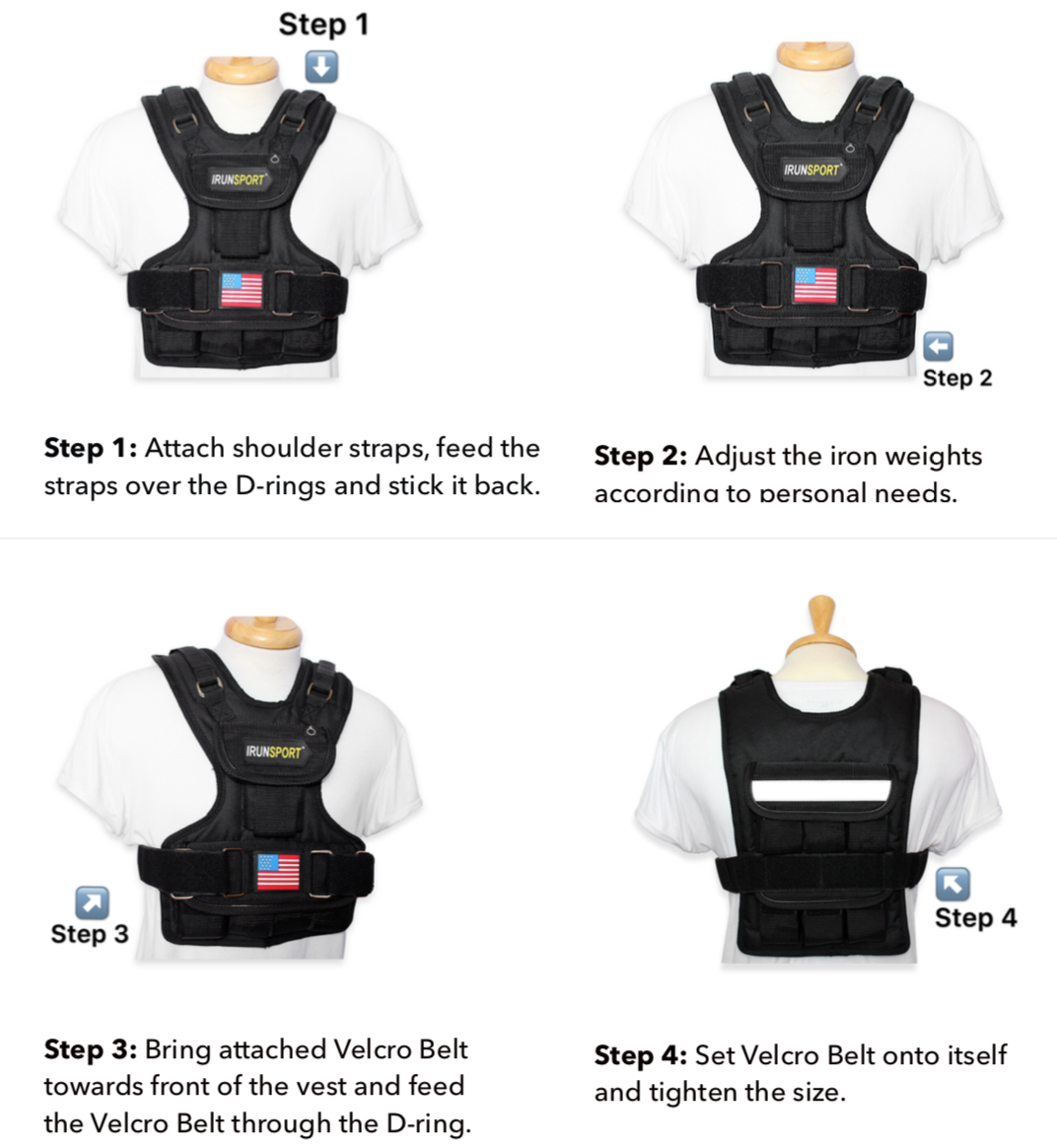 SALE Women's Weight Vest Camouflage-30lbs