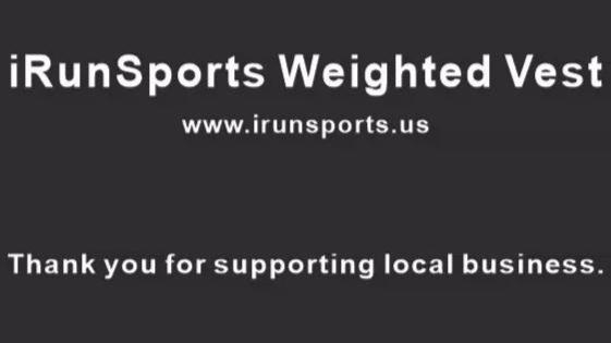 iRunsports Men's Weight Vest
